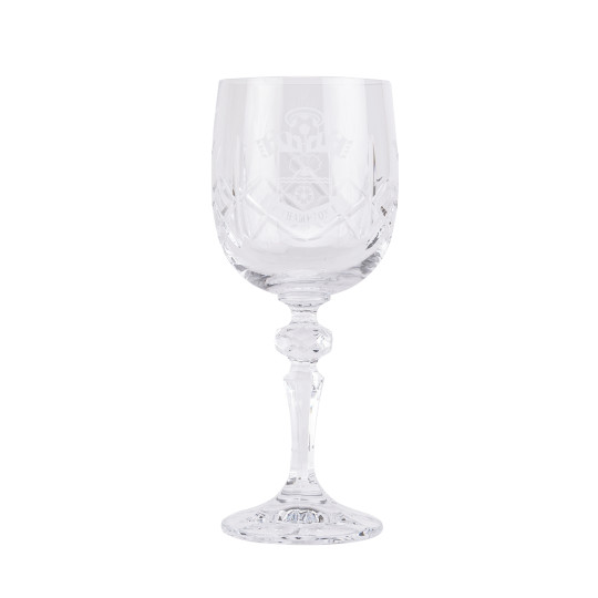 SAINTS CRYSTAL WINE GLASS