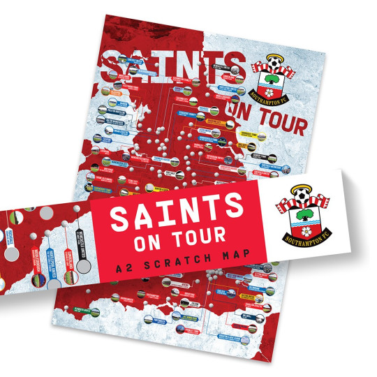 SAINTS SCRATCH MAP