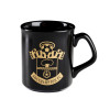 SAINTS PRINT MUG BLACK
