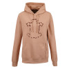 WOMENS COLLEGE HOODY NUDE
