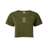 SAINTS WOMENS CROP T-SHIRT OLIVE