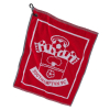 SAINTS WOVEN GOLF TOWEL RED