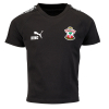 SAINTS TEAM KING TEE BLACK JNR