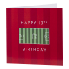 PITCH 13 BIRTHDAY CARD