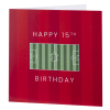 PITCH 15 BIRTHDAY CARD