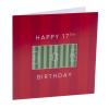 PITCH 17 BIRTHDAY CARD