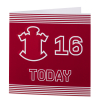 CREST 16 BIRTHDAY CARD