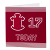 CREST 17 BIRTHDAY CARD