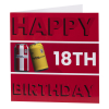 18TH BEER BIRTHDAY CARD