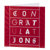 GOTHIC CONGRATS CARD