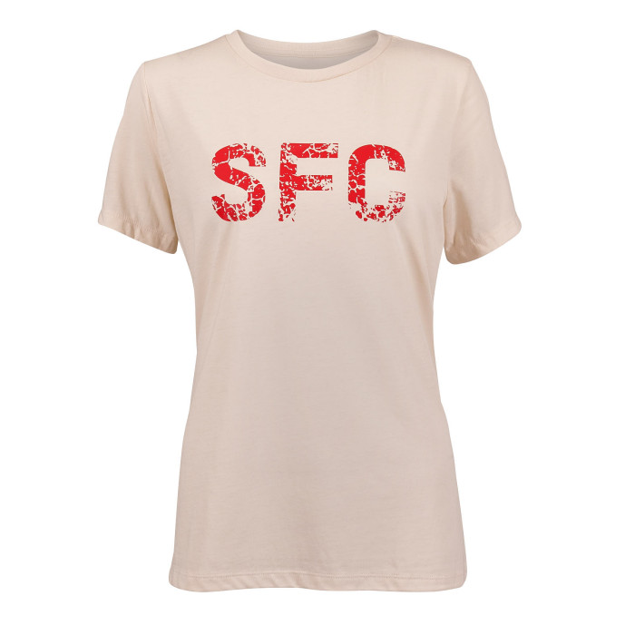 WOMENS RELAXED FIT T-SHIRT NATURAL WOMENS RELAXED FIT T-SHIRT NATURAL