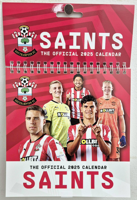 SAINTS 2025 OFFICIAL DESKTOP CALENDAR