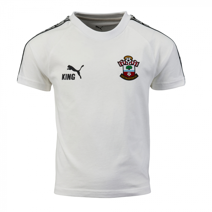 SAINTS TEAM KING TEE WHITE JUNIOR
