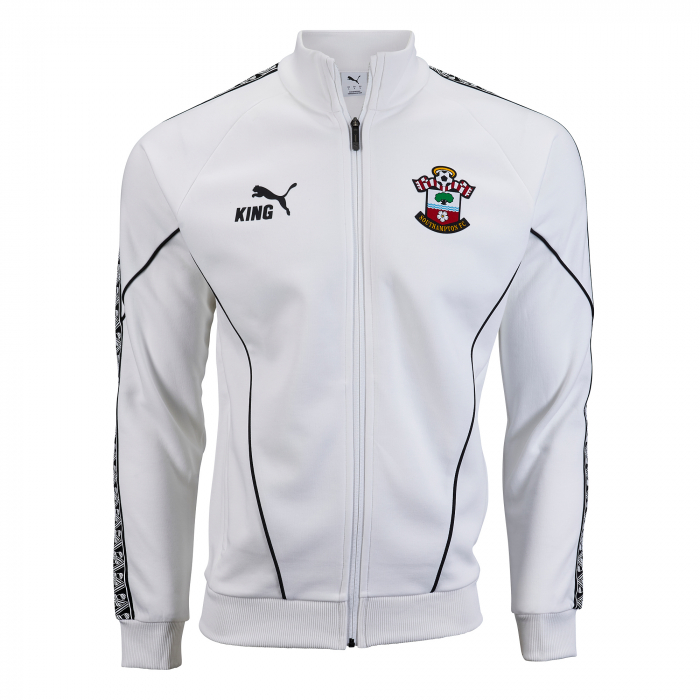 SAINTS TEAM KING ANTHEM JACKET WHITE