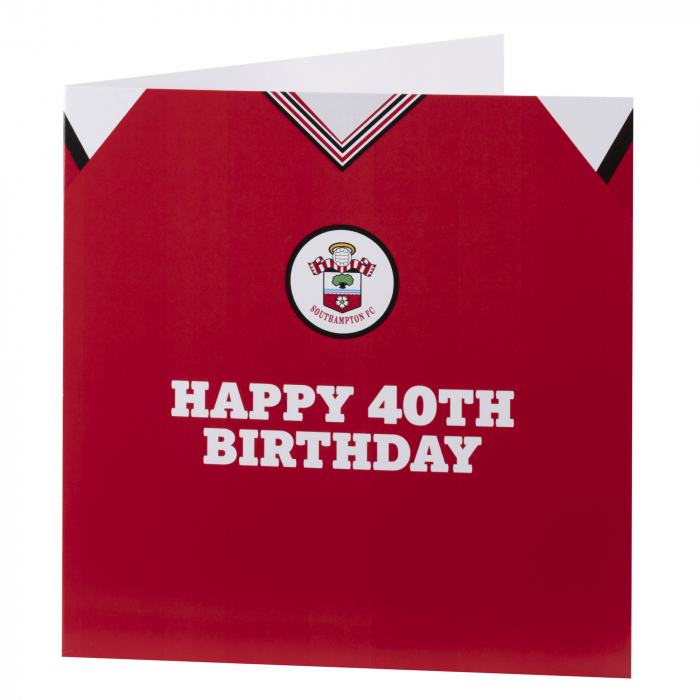 40th BIRTHDAY CARD