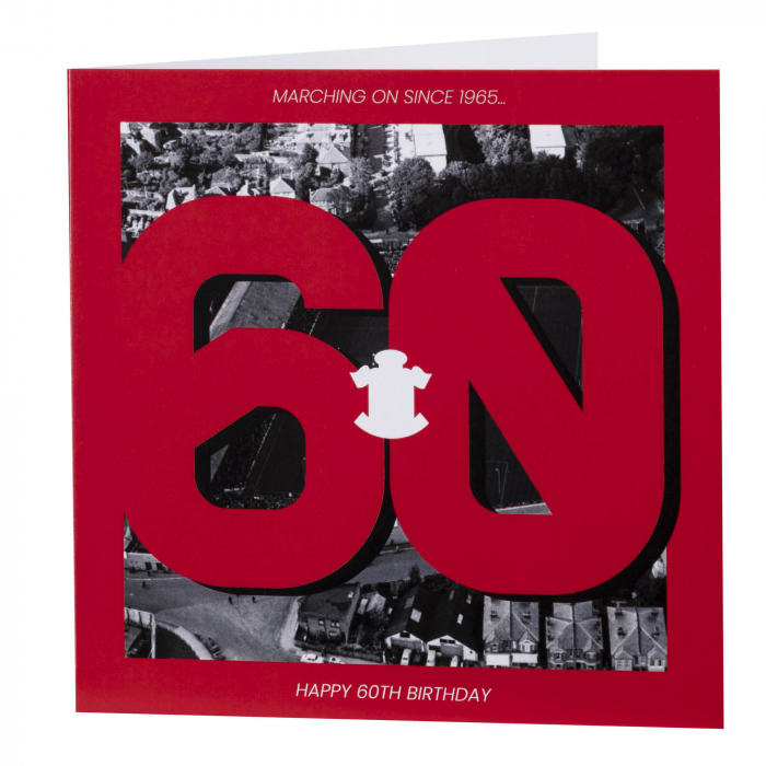 60th BIRTHDAY CARD 60th BIRTHDAY CARD