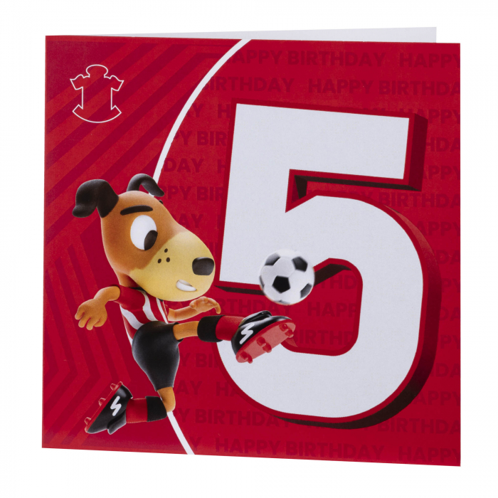 SAMMY 5 BIRTHDAY CARD