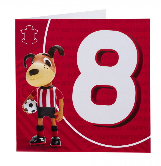 SAMMY 8 BIRTHDAY CARD SAMMY 8 BIRTHDAY CARD