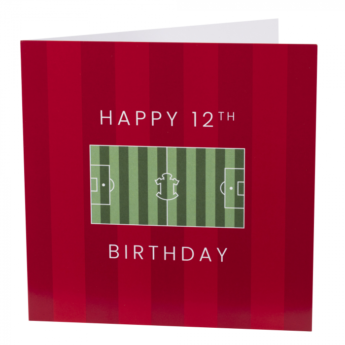 PITCH 12 BIRTHDAY CARD PITCH 12 BIRTHDAY CARD