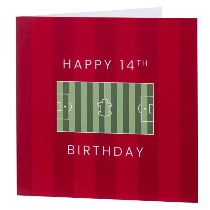 PITCH 14 BIRTHDAY CARD PITCH 14 BIRTHDAY CARD