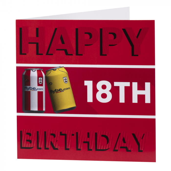 18TH BEER BIRTHDAY CARD