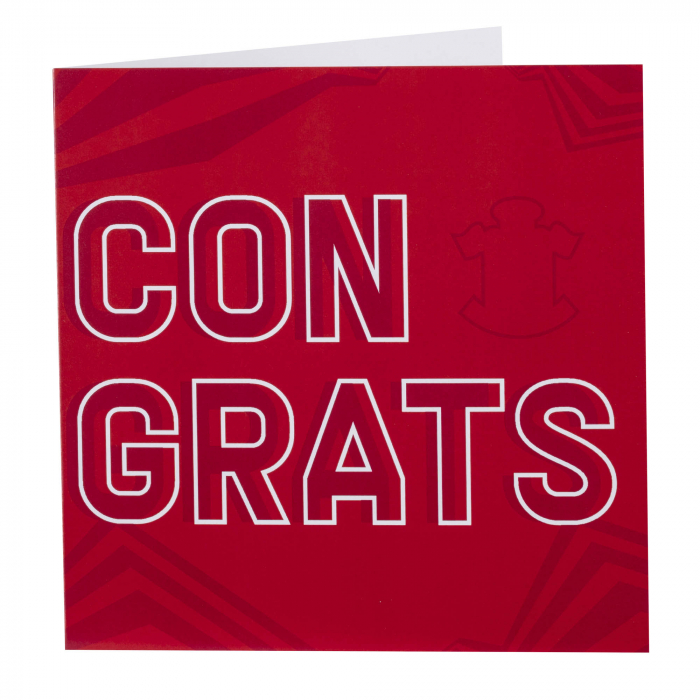 CREST CONGRATS CARD CREST CONGRATS CARD