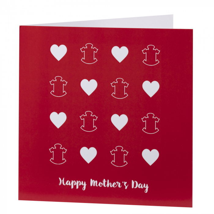 HAPPY MOTHERS DAY CREST CARD HAPPY MOTHERS DAY CREST CARD
