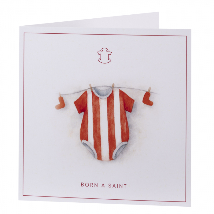 BORN A SAINT CARD