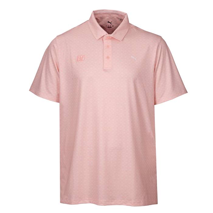 PUMA GOLF POLO ROSE